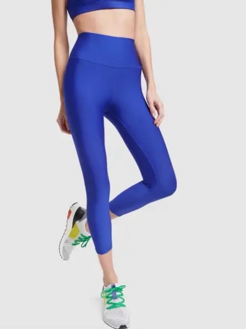 Alo Airlift 7/8 High-Waist Brushed Cobalt Blue Leggings Size M ✨SHIPS FREE✨